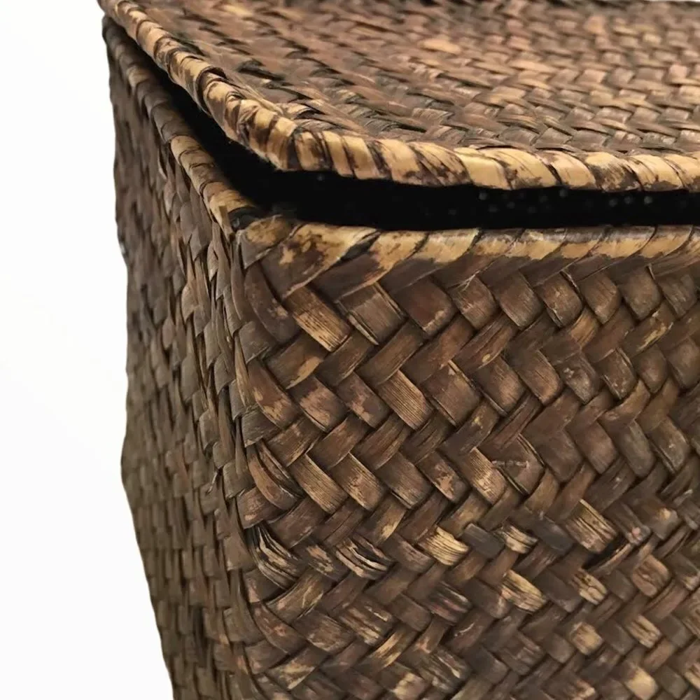 Boho Brown Rattan Box